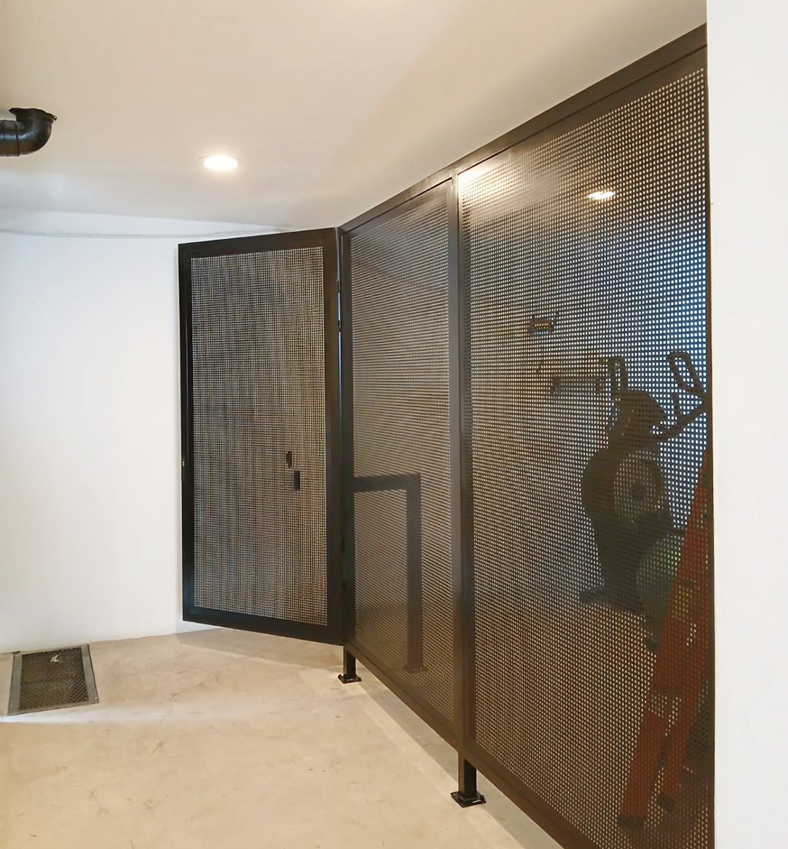 Celosía interior en acero galvanizado | Separación y ventilación