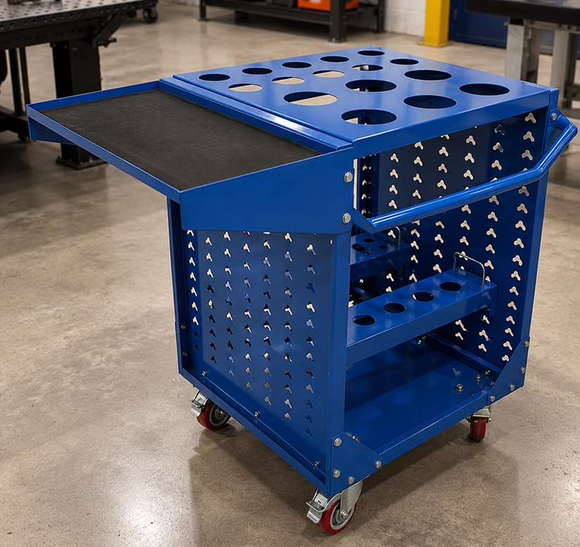 Tool cart industrial para herramentales | Fabricación metálica a medida